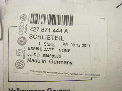 NEW RIGHT Side Convertible Top End Mount Base Plate OEM 11-12 Audi R8 427871444A