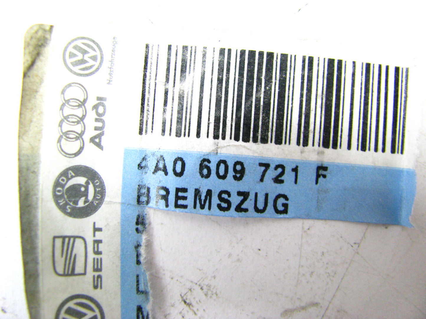 NEW GENUINE Vw Audi 4A0609721F Parking Brake Cable - REAR 1990-1994 Audi 100