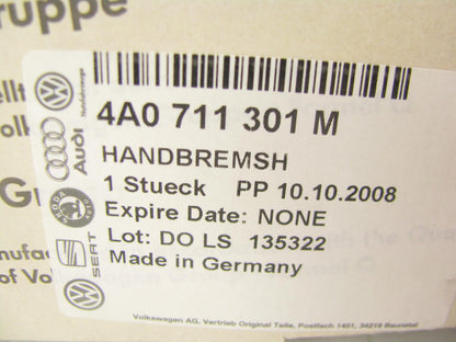 NEW - OEM VW Audi 4A0711301M Parking Brake Lever Assembly 1996-1997 A6