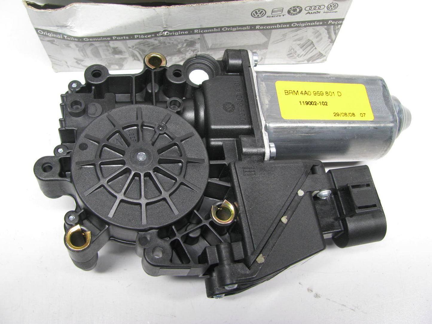 NEW VW Audi 4A0959801D FRONT LEFT Power Window Motor OEM For 96-98 Audi A6