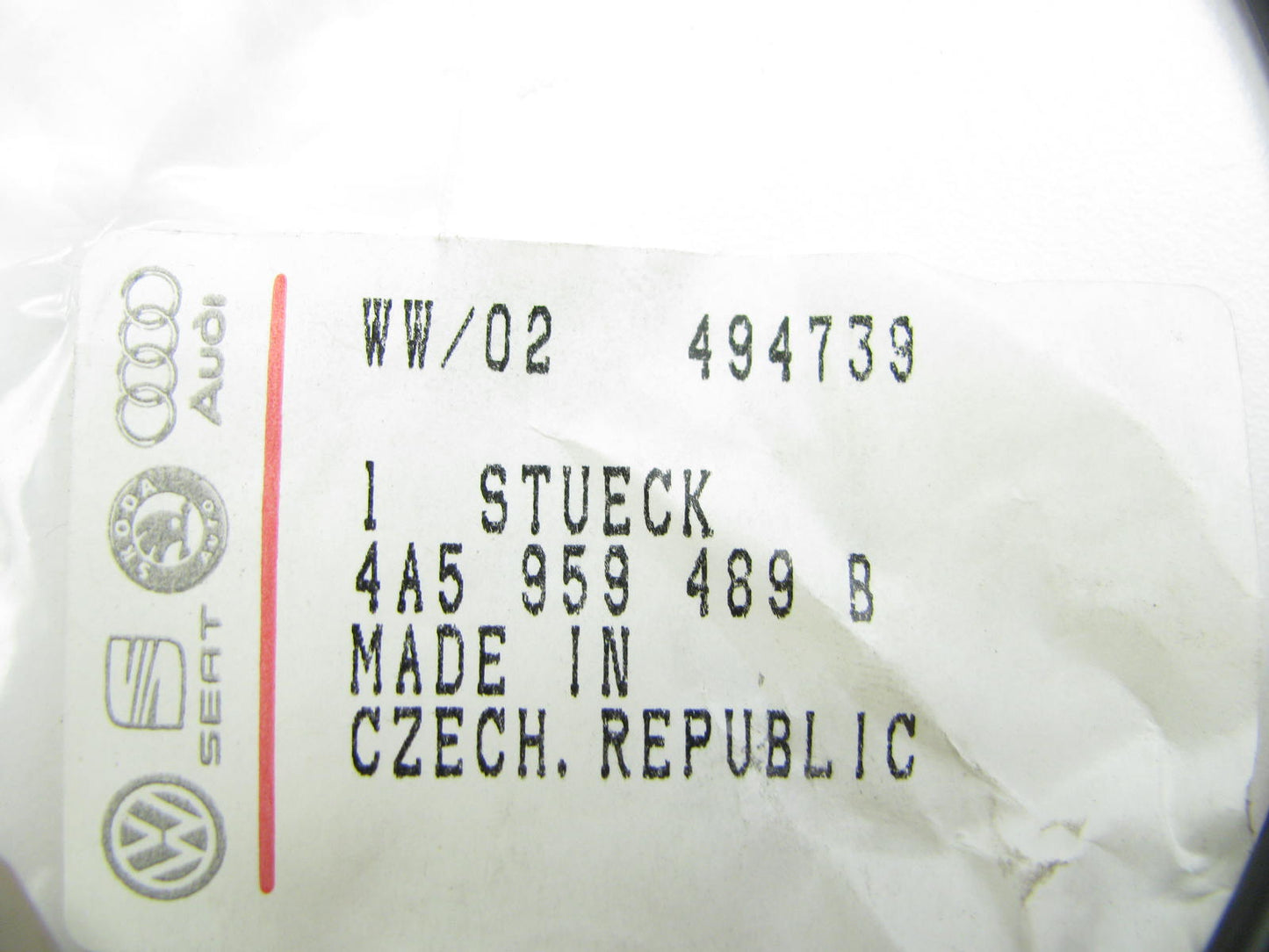 NEW - OEM VW Audi 4A5959489B Anti-Theft Trunk Switch 1995-1997 A6 1995 S6