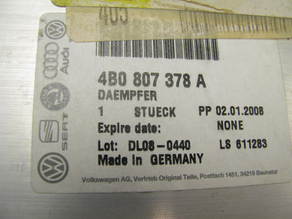 NEW - OEM Right Rear Bumper Shock Absorber 2002-04 Audi A6 Quattro 2002-03 S6