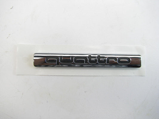 NEW - OEM Lift Tailgate *Quattro* Emblem Badge Nameplate For Audi 4B0853737D2ZZ