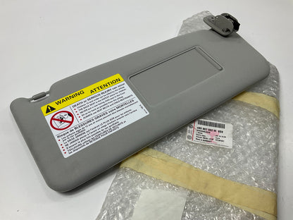 NEW GENUINE  Gray Right Passengers Side Sun Visor OEM Audi 4B0857552M-6S9