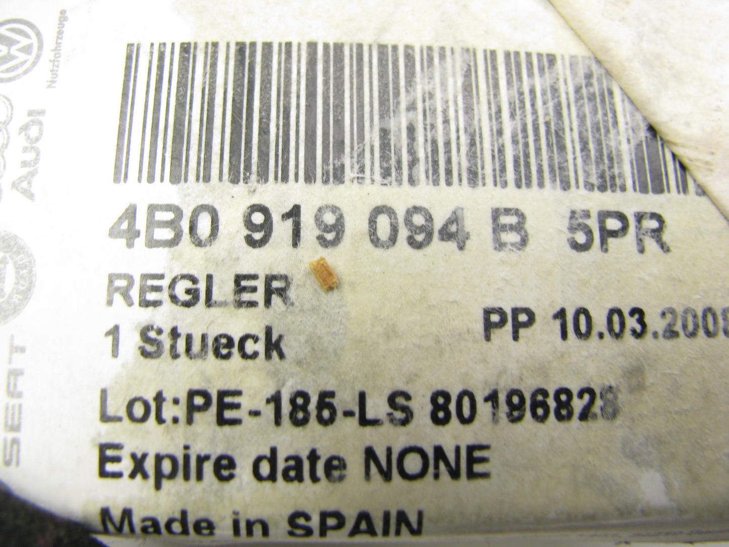 NEW - OEM VW Audi 4B0919094B5PR Instrument Panel Dimmer Switch 02-04 A6 02-03 S6