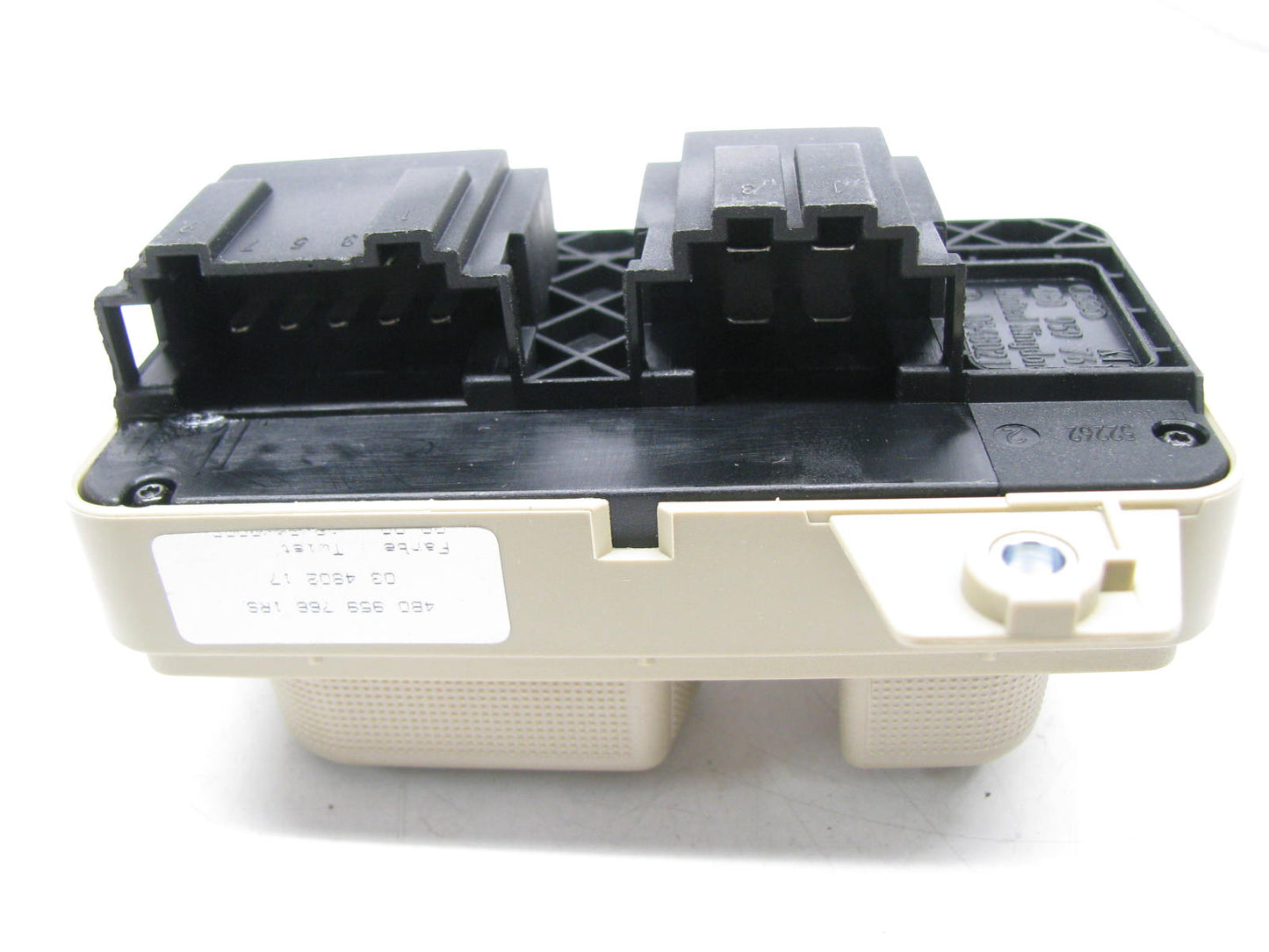 NEW OEM 4B09597661RS Passenger Seat Adjust Switch BEIGE 02-04 Audi A6, 02-03 S6
