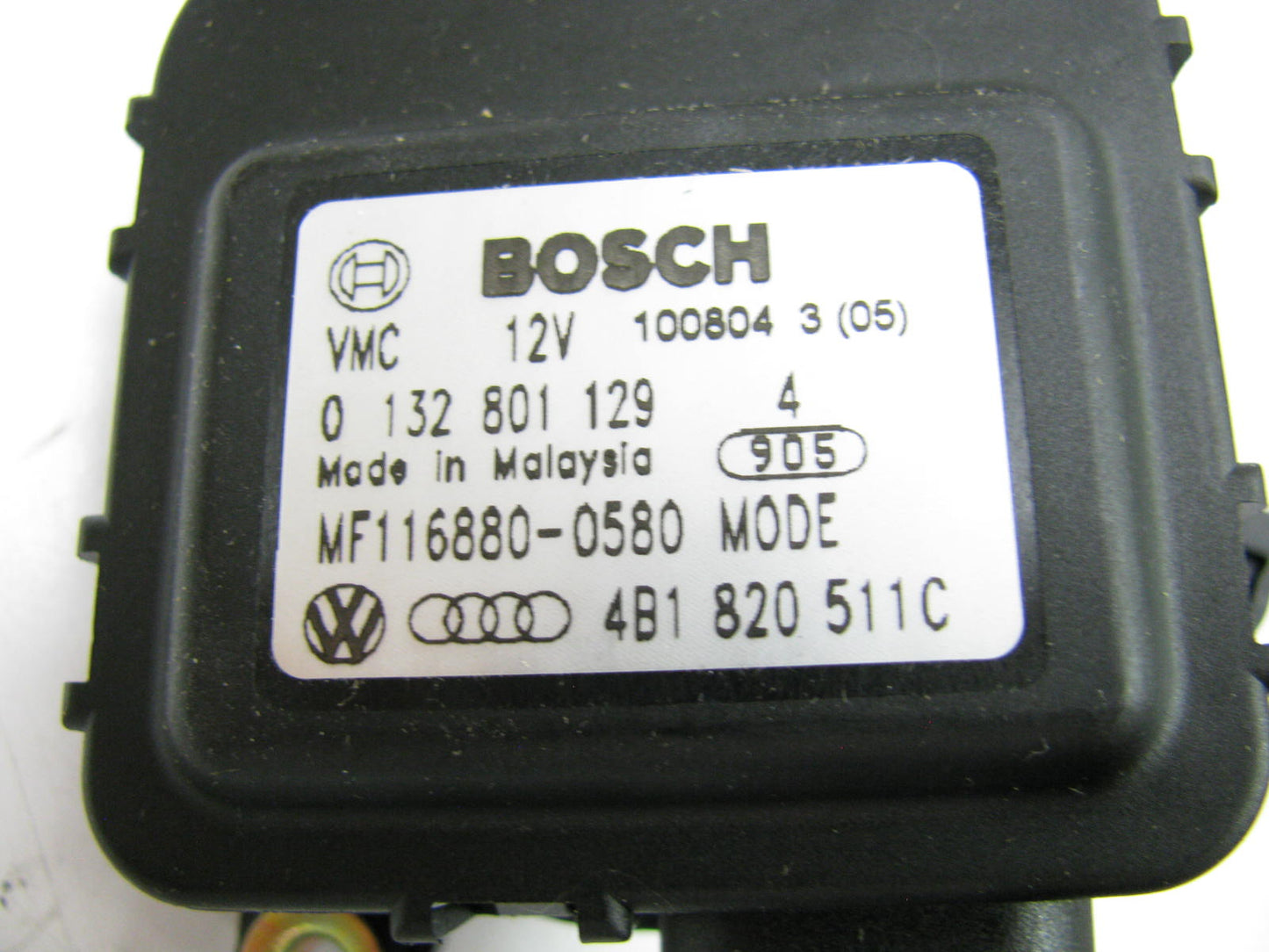 NEW - OEM VW Audi 4B1820511C BOSCH A/C Heater Adjust Motor - 0132801129