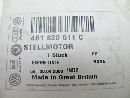 NEW - OEM VW Audi 4B1820511C BOSCH A/C Heater Adjust Motor - 0132801129