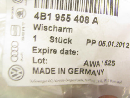 NEW - OEM VW Audi 4B1955408A Front Right Windshield Wiper Arm 1998-2001 A6