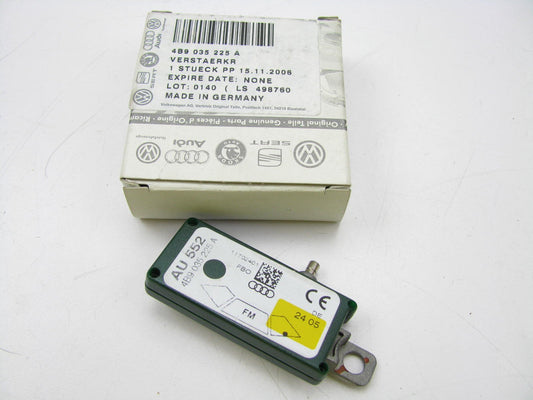 NEW GENUINE Radio Stereo Antenna Amplifier Booster OEM VW Audi 4B9035225A