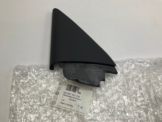 NEW OEM Front Left Mirror Trim Cover Bezel OEM Audi 4D0857503-7PE