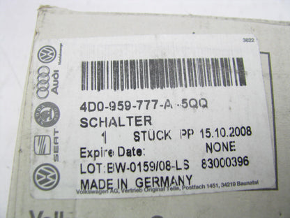 New Genuine OEM Power Seat Lumbar Height Adjustment Switch 1997-2002 Audi A8