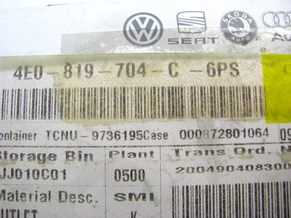 New Rear Right Side Upper Pillar A/C Vent Gille OEM 06-09 Audi A8 4E0819704C6PS
