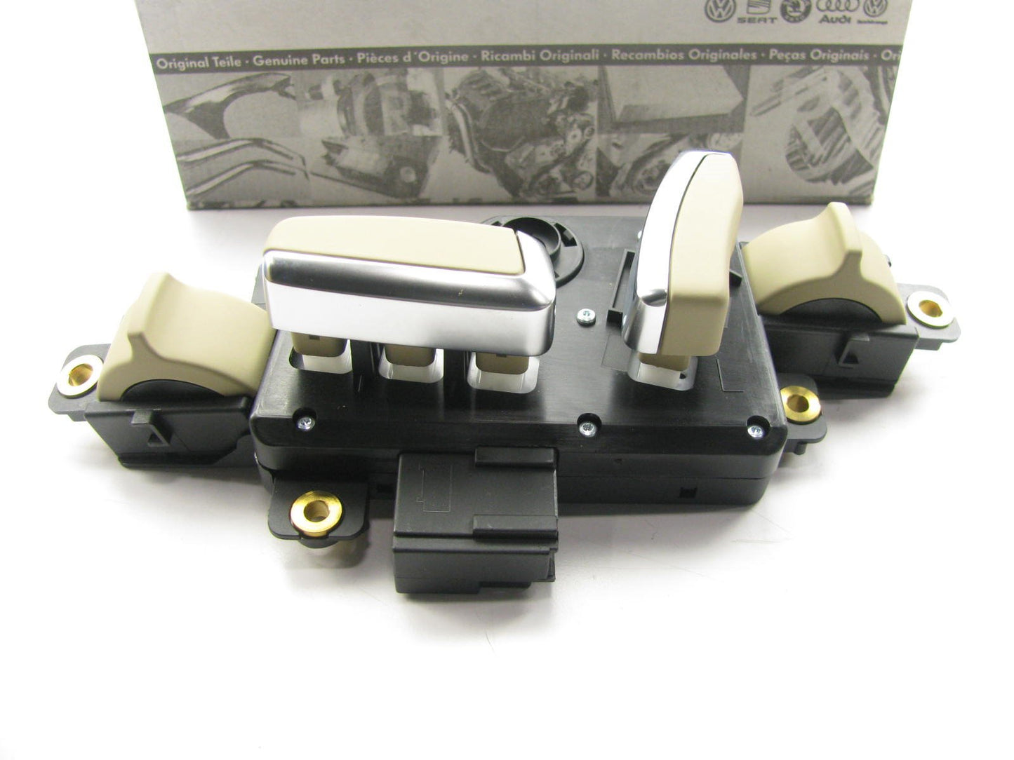 NEW OEM Front Left Side Beige Power Seat Adjust Switch 2004-2009 Audi A8 Quattro
