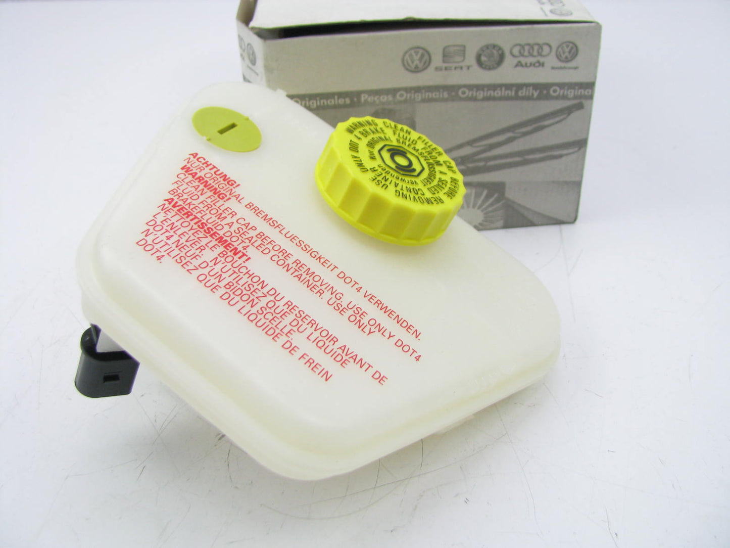 NEW - OEM VW Audi 4E0611301A Brake Master Cylinder Reservoir Fluid Tank