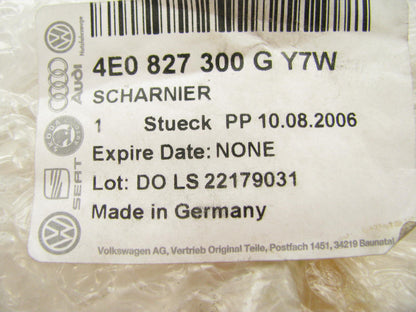 NEW - OEM 4E0827300GY7W Right Deck Lid Hinge 04-10 Audi A8 Quattro 07-09 S8