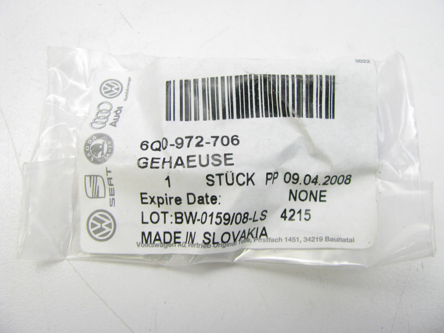 NEW GENUINE OEM Vw Audi 4E0898998 Heater Blend Door Flap Actuator 0132801369