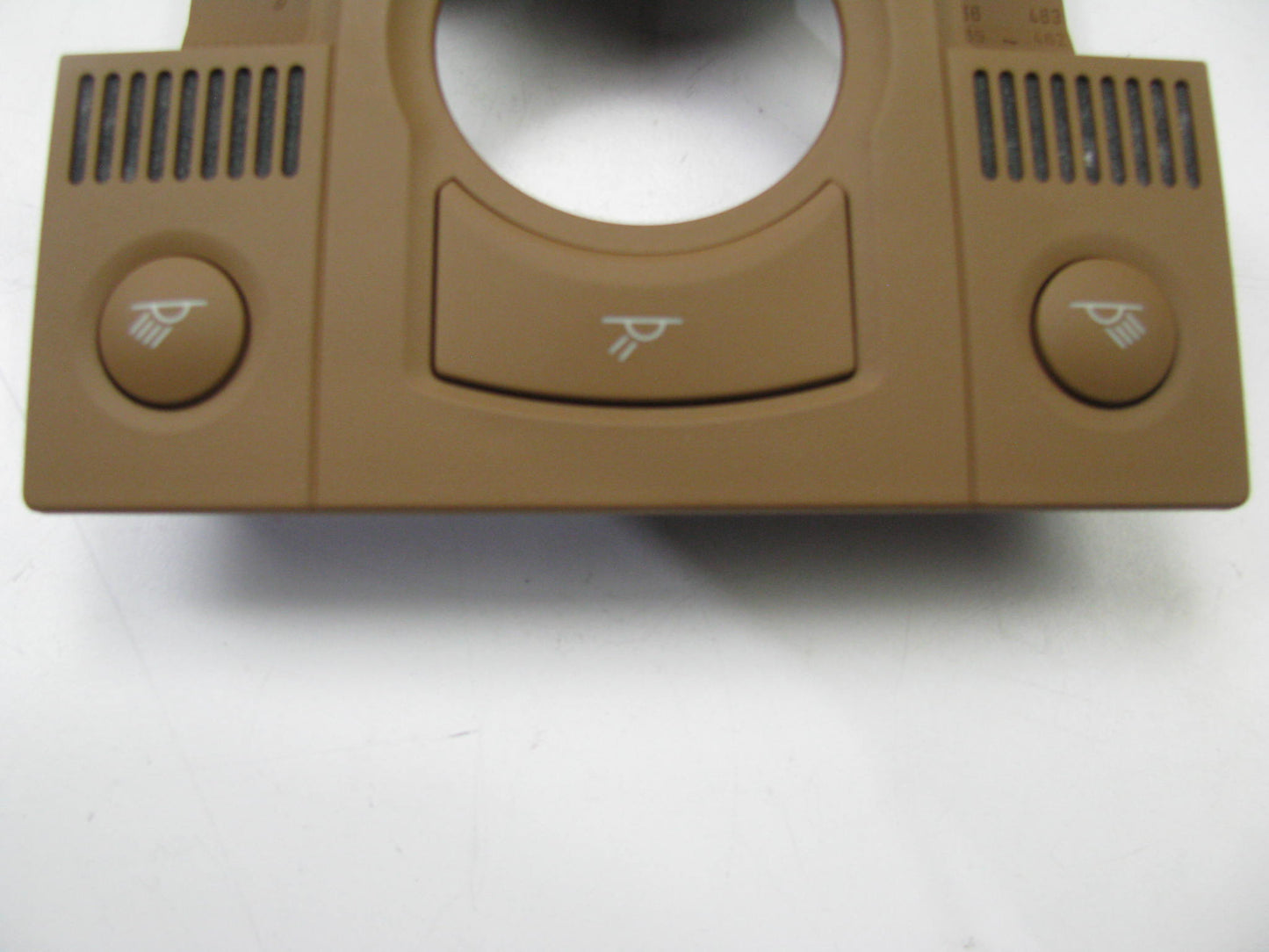 Roof Console Map Light Switch Trim Bracket TAN Color OEM Audi 4E0947139AN8E2