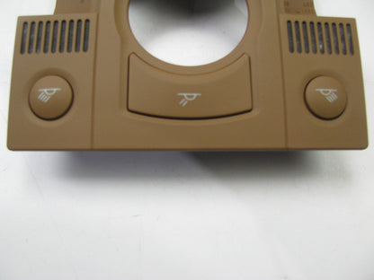 Roof Console Map Light Switch Trim Bracket TAN Color OEM Audi 4E0947139AN8E2