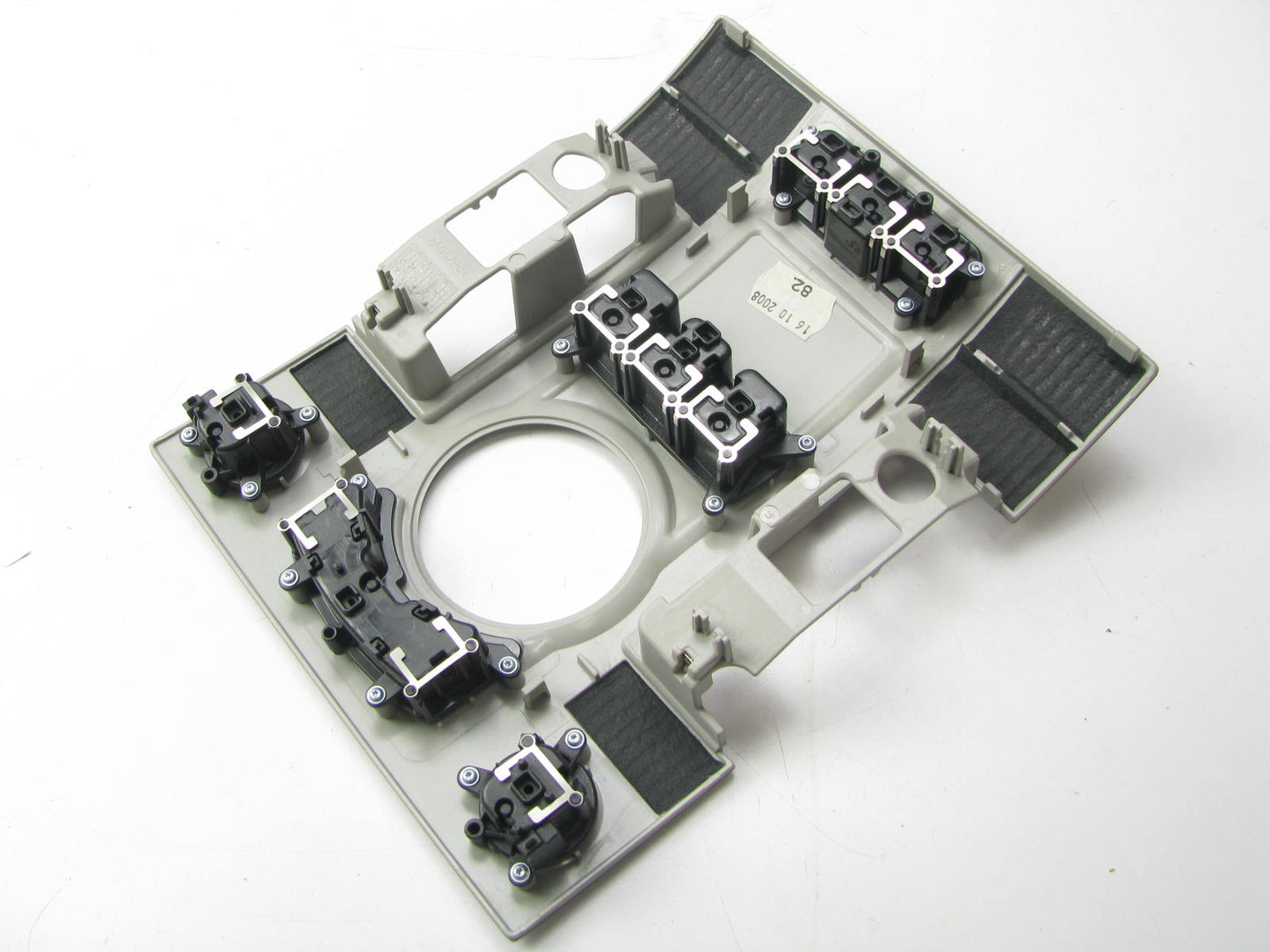 NEW OEM Audi 4E0947139AN9NQ Roof Console Map Light  Switch Trim Bracket GRAY