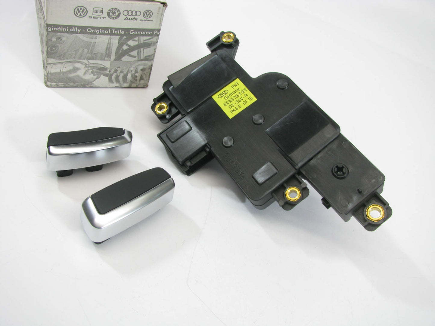 NEW - OEM VW Audi 4E0959766K6PS Front Right Power Seat Switch 2004-06 A8 Quattro