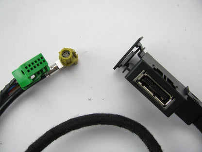 NEW GENUINE OEM Audi 4E0971656 Music Audio Aux. Interface Wire Harness Adapter