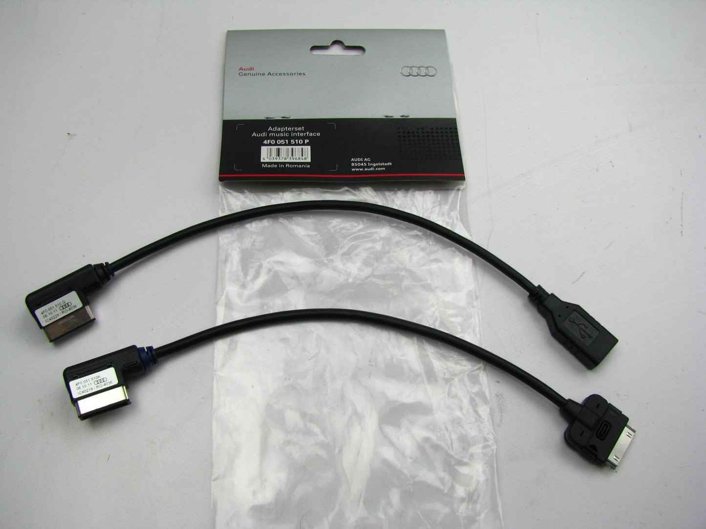 GENUINE OEM For VW MDI Music Interface Adapter Cable USB AUX Cord   4F0051510P
