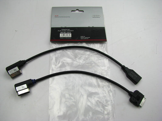 GENUINE OEM For VW MDI Music Interface Adapter Cable USB AUX Cord   4F0051510P