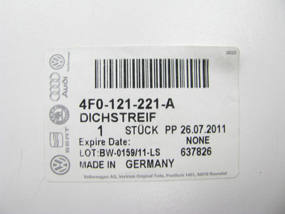 Radiator Core Support Side Air Weatherstrip Seal Strip OEM 05-08 Audi A6 Quattro