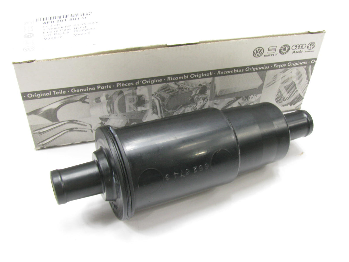 NEW GENUINE Evap Vapor Canister Valve (Fuel Vapor) Filter OEM Audi 4F0201801B
