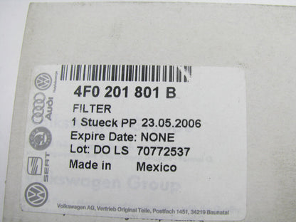 NEW GENUINE Evap Vapor Canister Valve (Fuel Vapor) Filter OEM Audi 4F0201801B