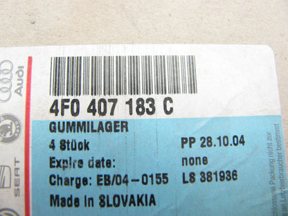 NEW - OEM VW Audi 4F0407183C Front Lower Suspension Control Arm Bushing