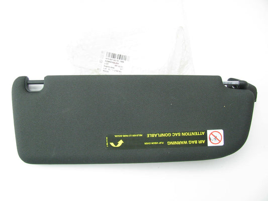 NEW - OEM 4F0857551R1MB Front Left Driver Side Sun Visor Black For Audi