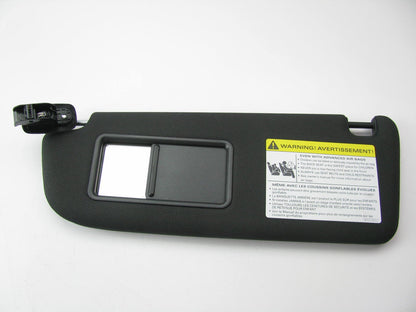 NEW - OEM 4F0857551R1MB Front Left Driver Side Sun Visor Black For Audi