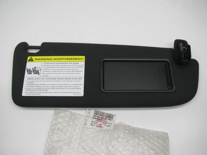 NEW GENUINE OEM VW Audi 4F0857552AD1MB RIGHT Sun Visor Sunvisor W/ Mirror BLACK
