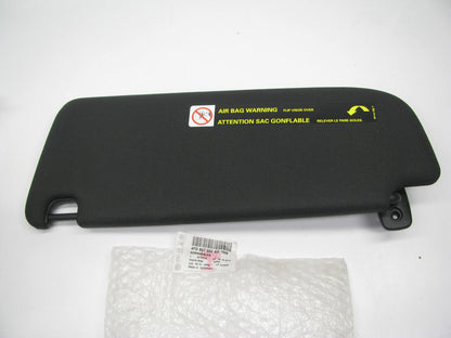 NEW GENUINE OEM VW Audi 4F0857552AD1MB RIGHT Sun Visor Sunvisor W/ Mirror BLACK