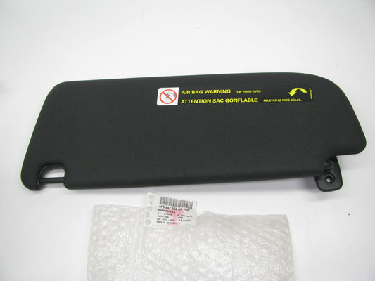NEW GENUINE OEM VW Audi 4F0857552AD1MB RIGHT Sun Visor Sunvisor W/ Mirror BLACK