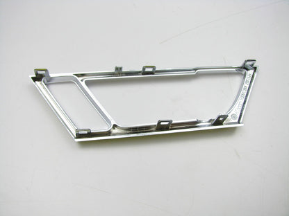 NEW - OEM Audi 4F0867497 Rear Left Door Pull Handle Silver Trim Bezel Frame