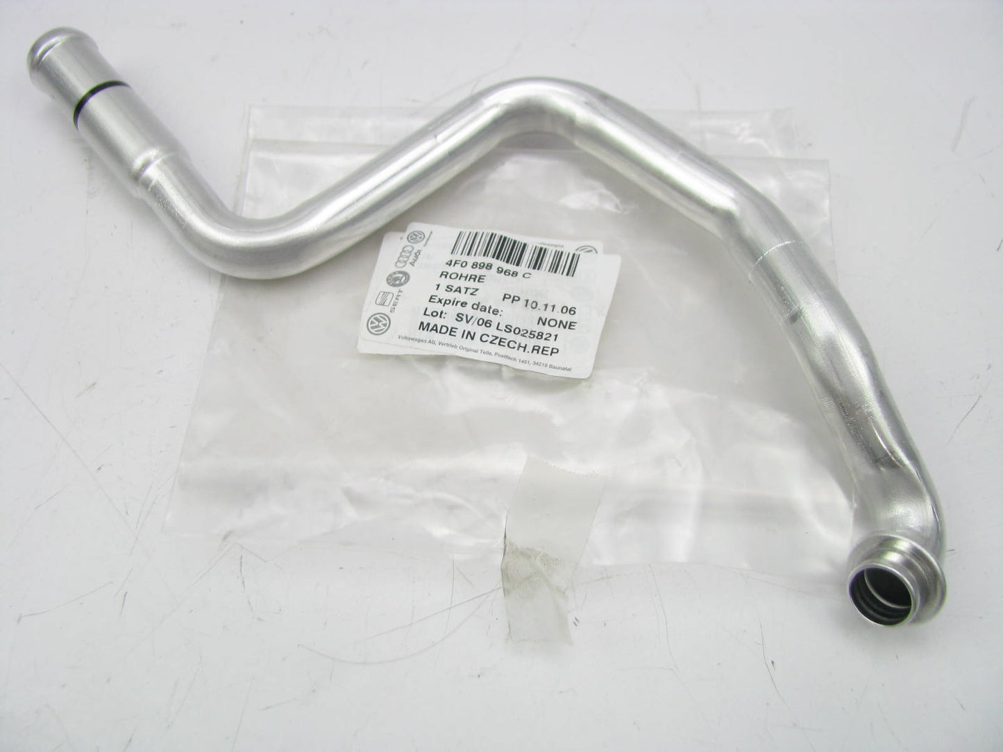 New OEM Evaporator Heater Connector Coolant Pipe For 05-07 Audi A6 Quattro 3.2L