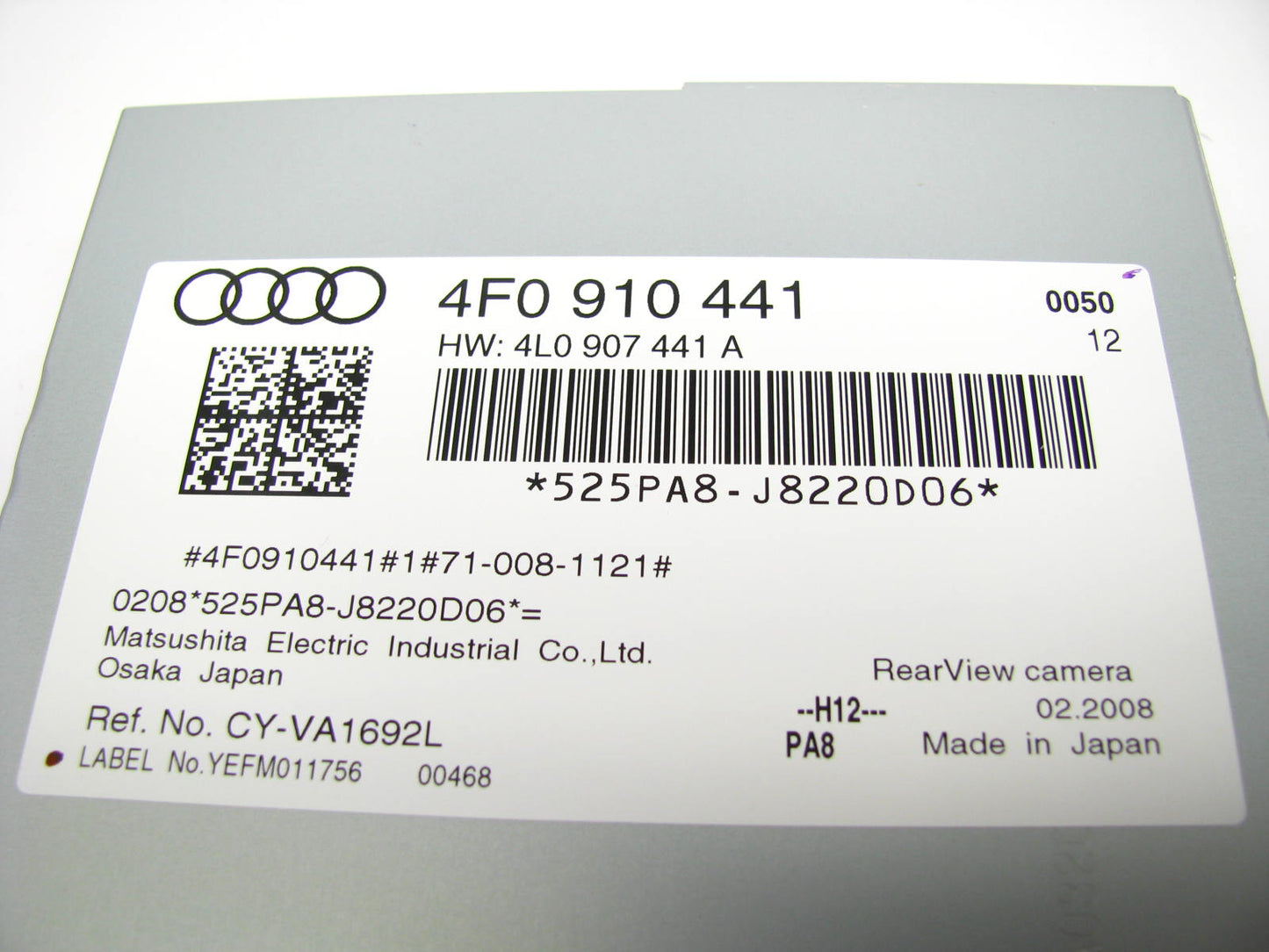 NEW - OEM VW Audi 4F0910441 Parking Backup Reverse Distance Control Module