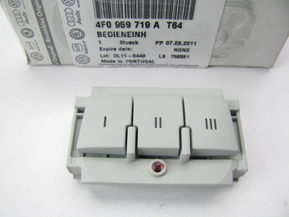 New OEM Garage Door Opener Transmitter Switch SILVER For 09-11 Audi A6, S6 SEDAN