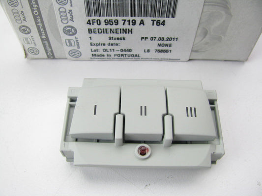 New OEM Garage Door Opener Transmitter Switch SILVER For 09-11 Audi A6, S6 SEDAN