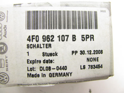 NEW - OEM VW Audi 4F0962107B5PR Rear Left Door Lock Switch 2007-2011 A6 & S6