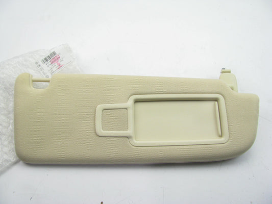 NEW Right Passengers Side Light Beige Sun Visor OEM Audi 4G0857552DJJ3
