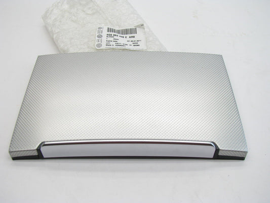 New Center Console Trim Panel Aluminum Trigon OEM For Audi 4G0863440EAR8