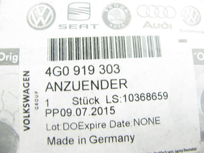 NEW - OEM VW Audi 4G0919303 Console 12V Cigarette Lighter