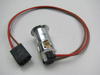 New OEM Center Console Rear Power Outlet Cigarette Lighter Socket For VW Audi