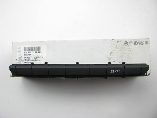 NEW - OEM VW Audi 4G0927137AN6PS Instrument Panel Dash Traction Control Switch