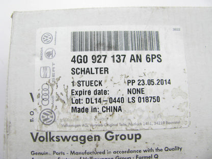 NEW - OEM VW Audi 4G0927137AN6PS Instrument Panel Dash Traction Control Switch