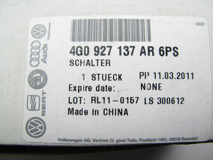 New OEM ABS Anti-lock Brakes Switch For 12-16 Audi A6 4G0927137AR6PS